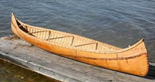 birch canoe for canoe fishing