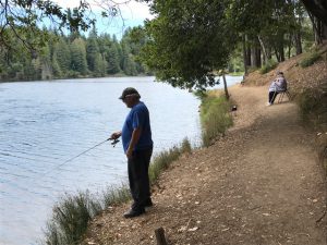 Seniors enjoy state parks.