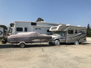 COVID 19 parked my boat and my motor home.